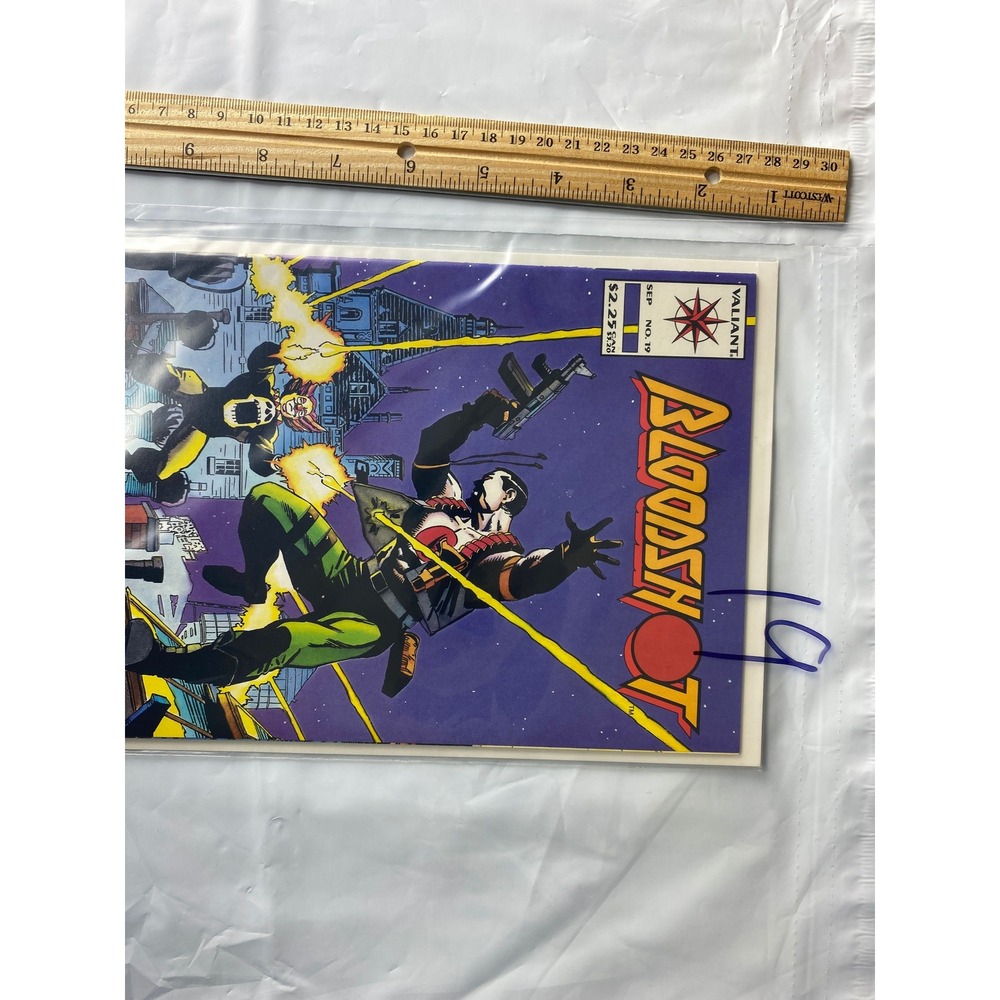 Valiant Bloodshot Comic Book‎ Issue 19 Sep 1994